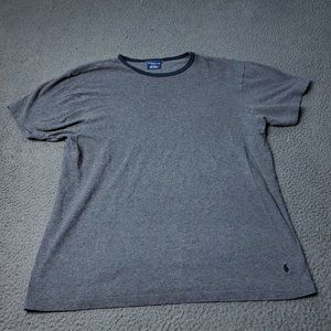 Polo Ralph Lauren T-Shirt Mens Size L Large  Short Sleeve Gray